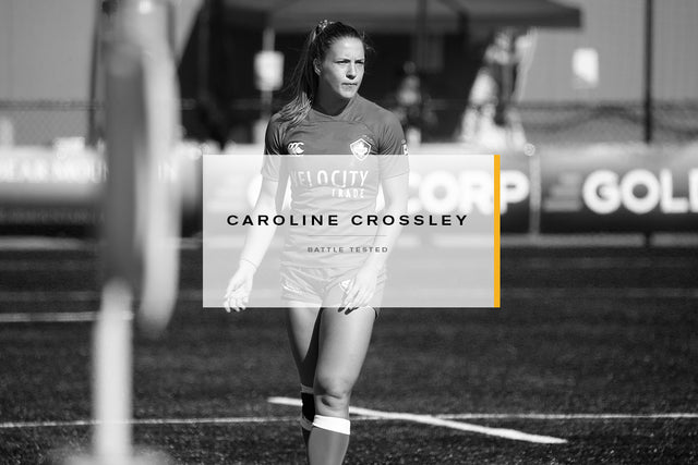 Caroline Crossley with the Vancouver Island Steps Up Donation Program