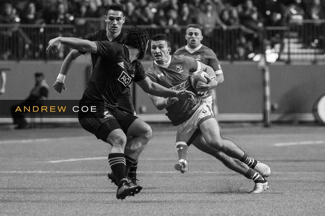 Andrew Coe Doesn't Just Run Fast on the Rugby Pitch