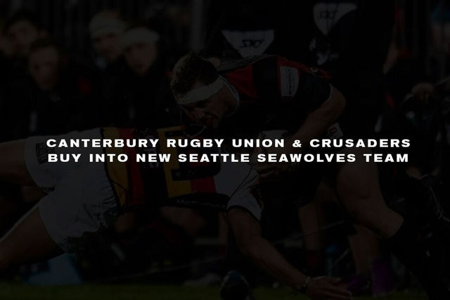 Canterbury Rugby Union and Crusaders buy into new Seattle Seawolves team