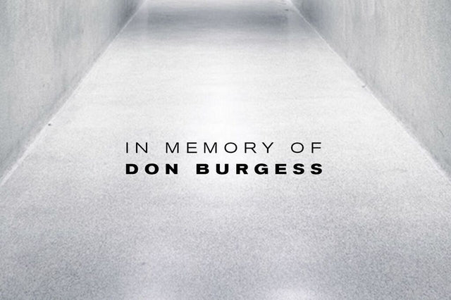 Don Burgess 1932-2018