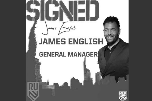 RUGBY UNITED NEW YORK NAMES JAMES ENGLISH AS GM