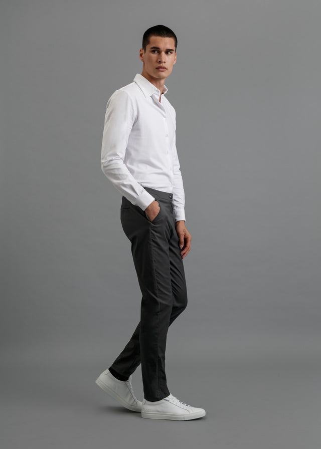 Stretch Knit Oxford Shirt