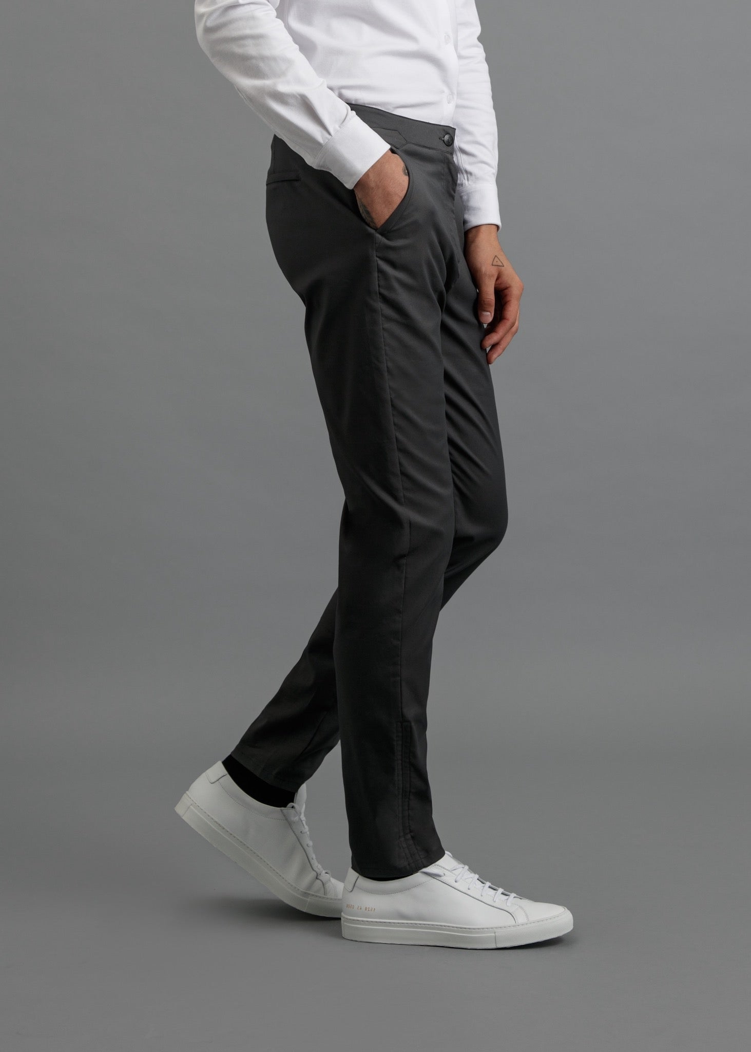 Buy JEENAY Synthetic Formal Pants for Men | Mens Fashion Wrinkle-free  Stylish Slim Fit Men's Wear Trouser Pant for Office or Party - 28 US, Black  Online at Best Prices in India - JioMart.